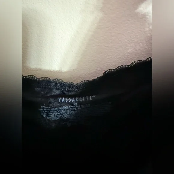 Vintage Vassarrette Black Beaded Sequin Fringe Dress Sz 38 S Small - Picture 4 of 5